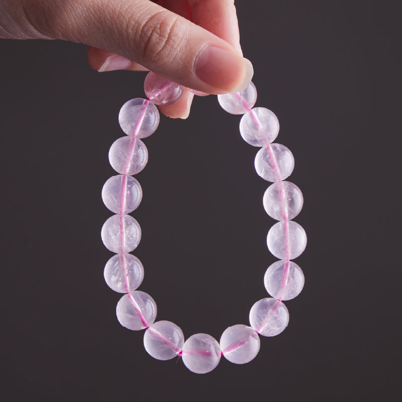 OG Crystal Rose Glow Bracelet – Rose Quartz Crystal for Love, Self-Worth & Emotional Wellbeing | Perfect Self-Care Gift