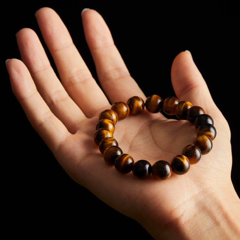 OG Crystal Golden Mahogany Obsidian Wealth Bracelet | Certified Natural Mahogany Obsidian for Confidence, Focus & Everyday Style