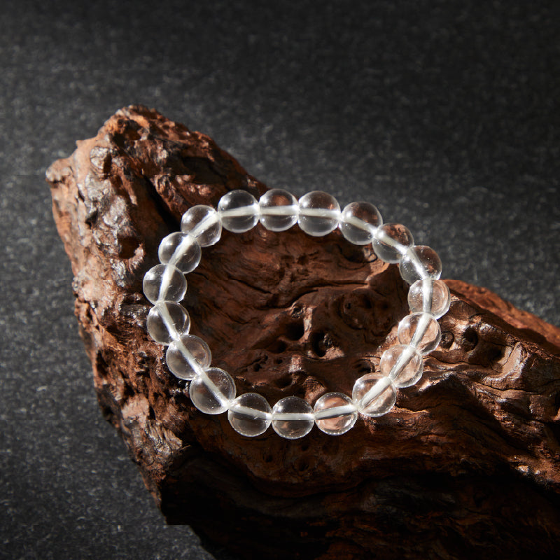 OG Crystal Focus & Clarity Bracelet – Certified Crystal for Mental Clarity, Concentration & Positive Energy | Minimalist Healing Jewelry