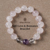 OG Crystal Love & Calm Bracelet – Certified Crystal with Rose Quartz & Amethyst Accents for Self-Love, Emotional Healing & Positive Energy | Perfect Gift for Her