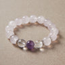 OG Crystal Love & Calm Bracelet – Certified Crystal with Rose Quartz & Amethyst Accents for Self-Love, Emotional Healing & Positive Energy | Perfect Gift for Her