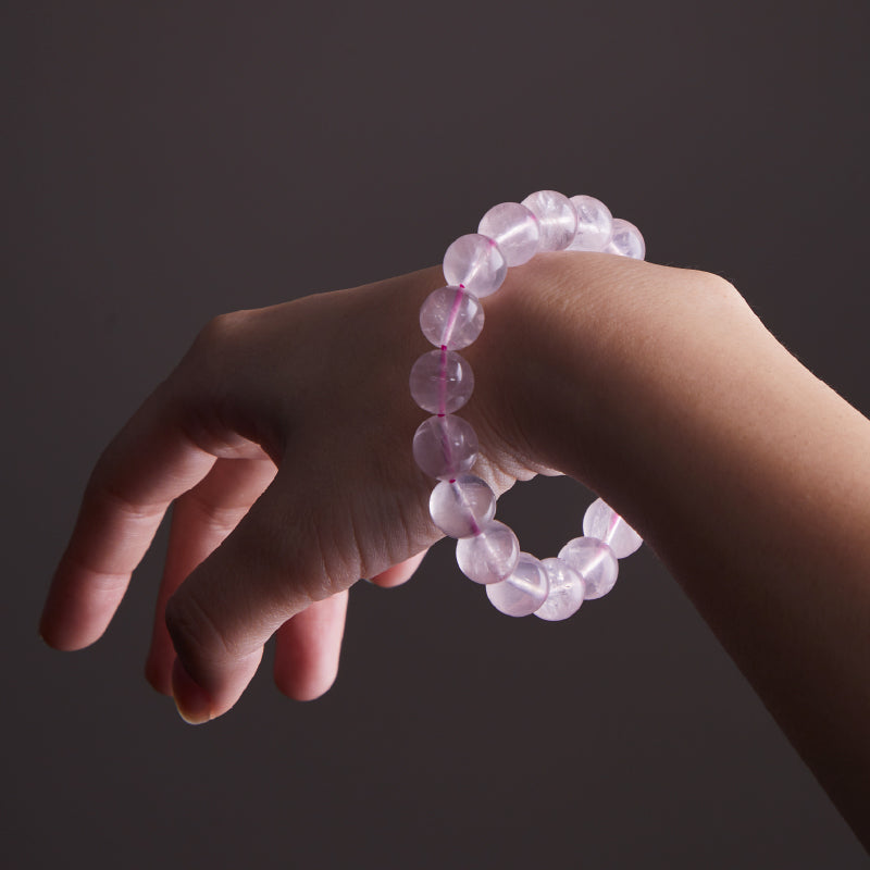 OG Crystal Rose Glow Bracelet – Rose Quartz Crystal for Love, Self-Worth & Emotional Wellbeing | Perfect Self-Care Gift