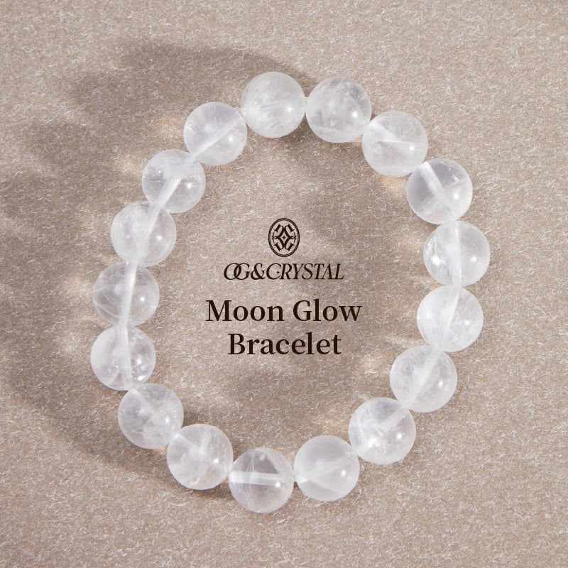 OG Crystal Moon Glow Bracelet – Crystal for Emotional Balance, Stress Relief & Inner Peace | Everyday Healing Jewelry