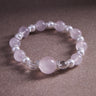 OG Crystal Rose Glow Clarity Bracelet | Certified Crystal for Love Energy & Positive Vibes – Perfect Gift for Her & Self-Love