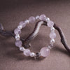 OG Crystal Rose Glow Clarity Bracelet | Certified Crystal for Love Energy & Positive Vibes – Perfect Gift for Her & Self-Love