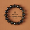 OG Crystal Shadow Guard Bracelet | Gold Obsidian Protection Crystal Bracelet for Clarity, Inner Strength & Negative Energy Shield – Spiritual Gift for Men & Women