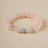 OG Crystal Emotional Oasis Bracelet | Rose Quartz & Aquamarine Crystal Bracelet for Love, Calm, Anxiety Relief & Emotional Healing – Perfect Gift for Her