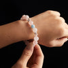 OG Crystal Emotional Oasis Bracelet | Rose Quartz & Aquamarine Crystal Bracelet for Love, Calm, Anxiety Relief & Emotional Healing – Perfect Gift for Her