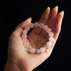 OG Crystal Emotional Oasis Bracelet | Rose Quartz & Aquamarine Crystal Bracelet for Love, Calm, Anxiety Relief & Emotional Healing – Perfect Gift for Her