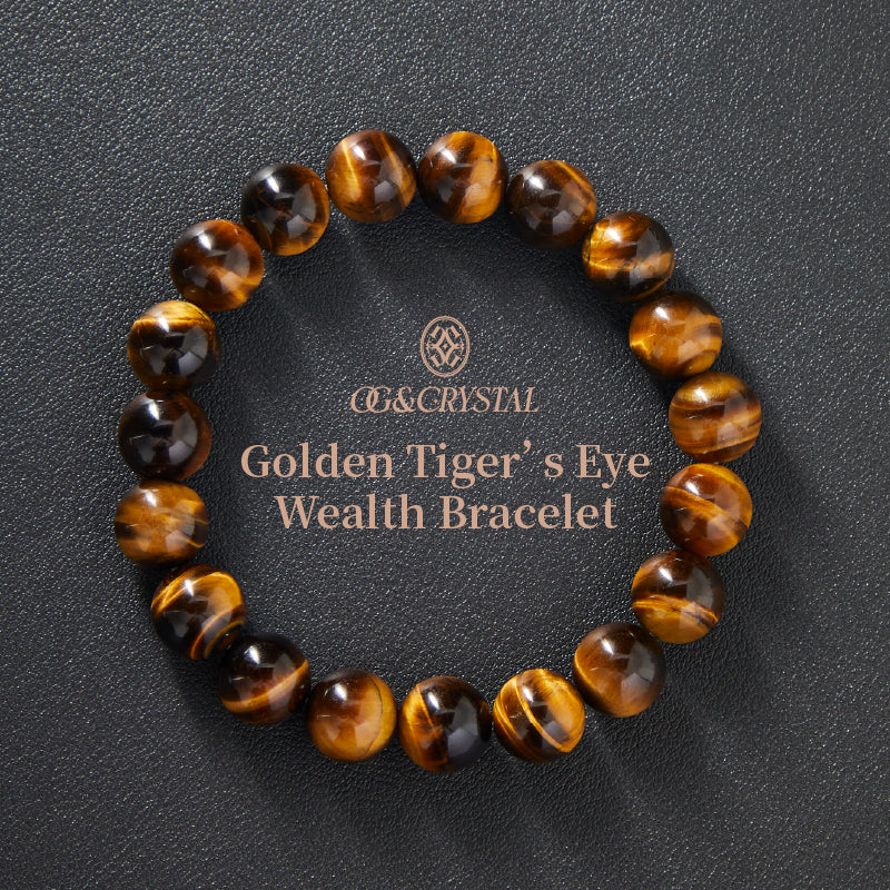 OG Crystal Golden Mahogany Obsidian Wealth Bracelet | Certified Natural Mahogany Obsidian for Confidence, Focus & Everyday Style
