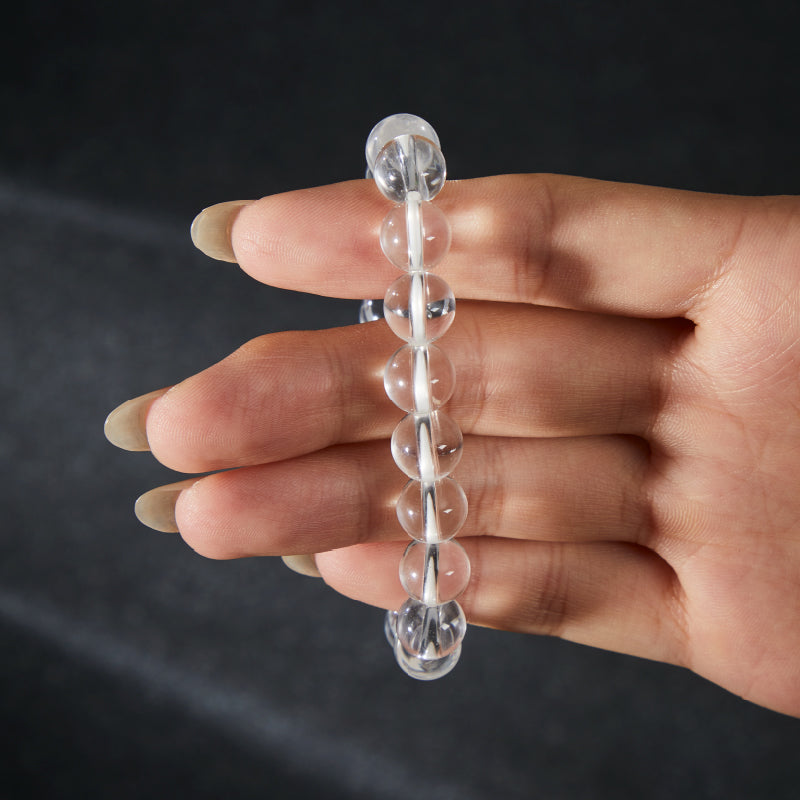 OG Crystal Focus & Clarity Bracelet – Certified Crystal for Mental Clarity, Concentration & Positive Energy | Minimalist Healing Jewelry
