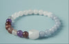 OG Crystal Healing Crystal Bracelet – Angelite, Golden Jade & Strawberry Super Seven for Love, Confidence, Anxiety Relief & Positive Energy – Perfect Gift for Her